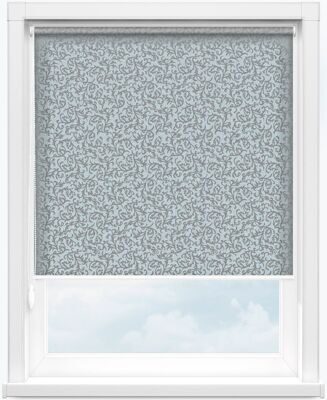 Рулонные шторы LVT ШАТО 1881 серый 230 см