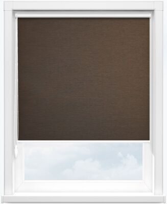 Рулонные шторы Мини ЮТА BLACK OUT 2870 коричневый 290 см