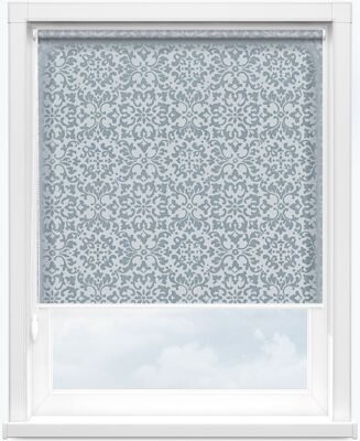 Рулонные шторы LVT ЯСМИН 1608 светло-серый 230 см